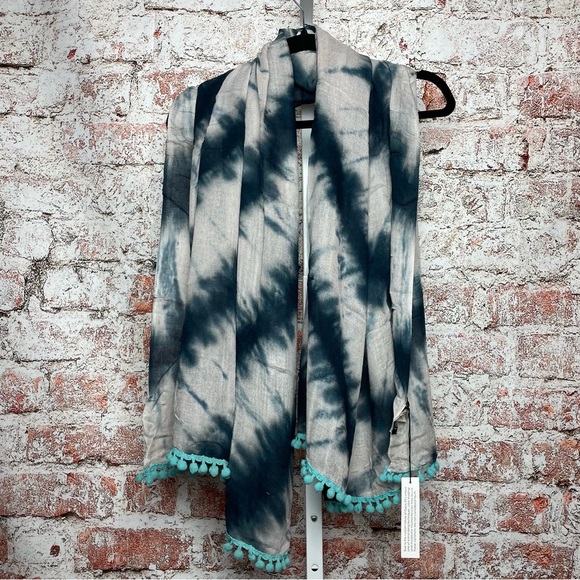 Gypsy 05 Sand Rayon Tie Dye Scarf - Picture 1 of 3